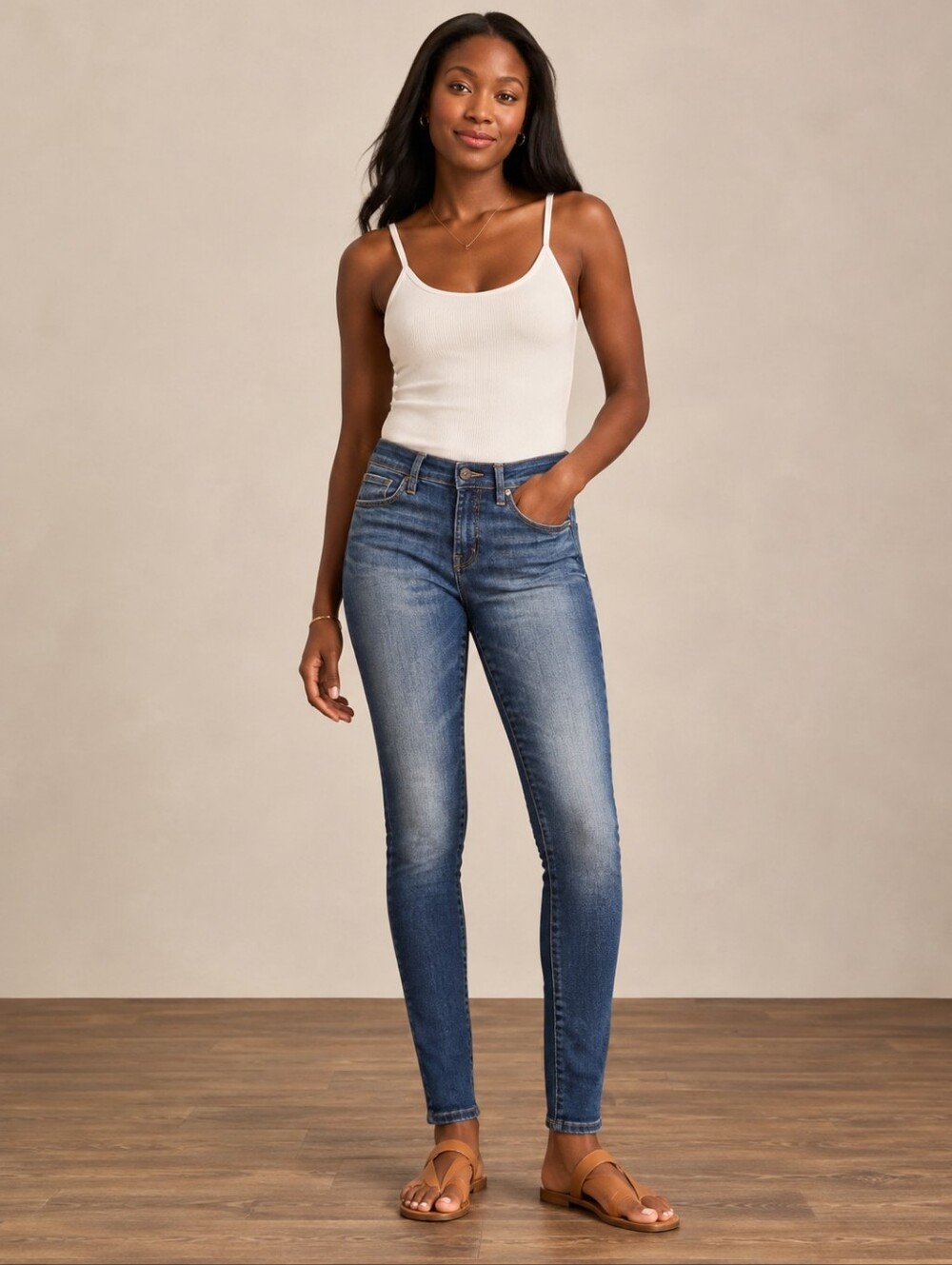 ❤️ LUCKY BRAND SOFIA SKINNY JEANS, 4 (27)